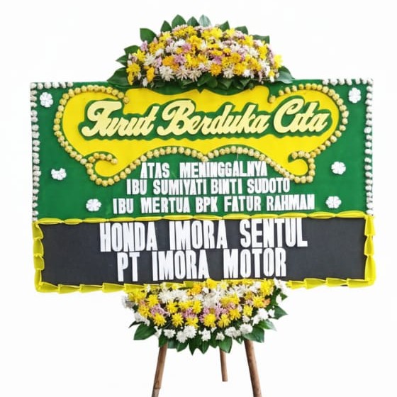 Papan Bunga Duka Cita Mahkota Florist 5