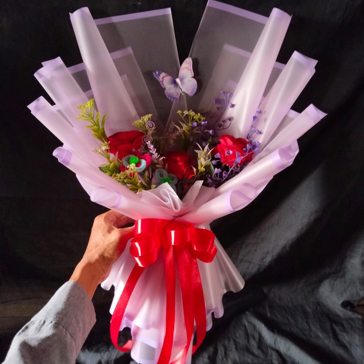 Buket Artificial Mahkota Florist Bogor 2