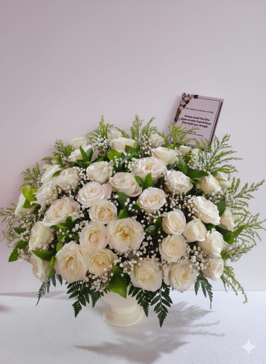Rangkaian Bunga Meja Mahkota Florist Bogor 3